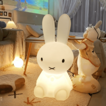 미피조명 무드등 수유등 수면등 토끼램프 취침등 집들이 선물 7색등, 50CM 7색 라이트+리모컨