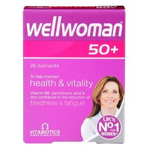 Vitabiotics Wellwoman 50+ 비타바이오틱스 웰우먼 50+ 여성 멀티비타민 30정