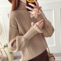 베베디 여성용 위드디 목폴라 니트