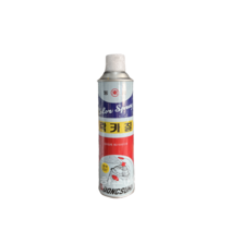 동서락카스프레이 420ml 페인트 스프레이 목재 철재 도장 도색, 345중회, 1개
