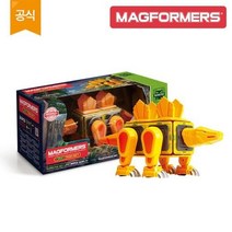 짐보리 맥포머스 맥포머스 다이노 테고 세트 20PCS, 맥포머스/다이노 테고 세트 20P