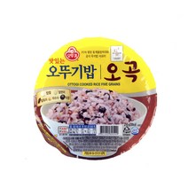 간단식 오뚜기 오곡밥210g 즉석밥 컵밥 컵반 간편 조리식 식사대용 한끼식사 도시락 야식, 단품, 단품