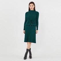 SI 베스트 레이어드 골지 롱 원피스 (SDOCY2975)