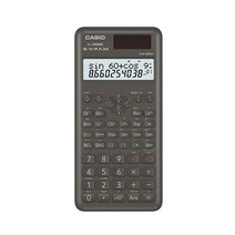 Casio 플러스 2 공학용 계산기 0.4 x 3 x 6.4인치 블랙 신제품 얇은 두께 세컨드 에디션 (FX300MS), Calculator