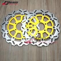 디스크로터 320mm 프론트 브레이크 디스크 스즈키 GSXR600 GSXR 600 97-03 K3 750 000 0-02 K K2, 01 Gold