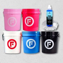 파이어볼 버킷트랩 그릿트랩 그릿가드 더스트 거름망 세차 버킷용 이물질제거망 화이트, 트로피칼그린, 옵션03 파이어볼 그릿가드+버킷+샴푸세트