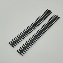 루즈링 클릭링 제본링 바인더링 플라스틱링 고리링 12mm 제본와이어링, 검정