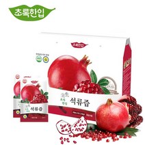 초록한입 국내산 생생 석류즙 100ml 21포