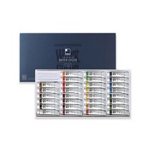 신한 수채화 물감 30색 7.5ml 전문가용 미술용품 화구 water color