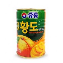 유니크앤몰 탱글탱글!! 유동 황도 슬라이스 400g 통조림, 20개