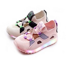 풋풋 아동용 스트링 LED 운동화 라이팅신발