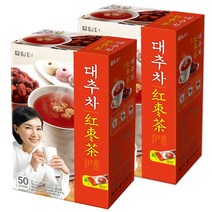 담터 대추차 플러스 1+1 50T+50T 전통차 고형차