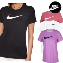 [나이키] 드라이핏 우먼스 여성 트레이닝 런닝 반팔티 블랙 6종 택일
