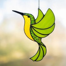 썬캐처 집들이선물 소품인테리어 유리공예 아크릴 모빌 스테인드 벌새 스탈 레인보우 메이커 라이트 자동차 펜던트 창 태양 포수, a