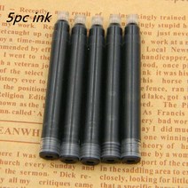 우드필러 높은 품질 212 나무 만년필 구리 잉크 펜 스핀 변환기 필러 비즈니스 편지지 사무실 학교 용품, 05 5black