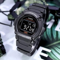 카시오 디지털 시계 W-219H-8B