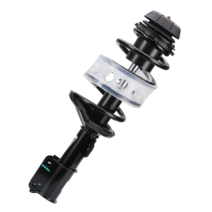 우레탄완충기 탄력보강기 쇼바보호 코일스프링 장착, 앞 블랙 2개