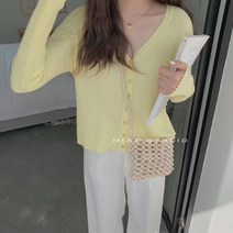 연보라가디건 라벤더가디건 퍼플 간절기 니트 보라색 봄 파스텔 여성 아우터 라일락 바이올렛