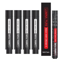 루미나 1년치 퓨어 붓타입 염색제 10g + 리필 10g x 4p, 1세트