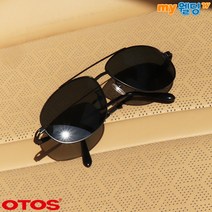 오토스 UV자외선차단보안경 눈보호차광안경 작업산업용안전고글 산업작업용선글라스 그레이미러편광렌즈, (C)편광렌즈, 6.편광렌즈 S303XGP (철테)