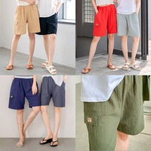 앤더데이 다채로운 컬러 플레인 반바지
