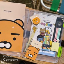 카카오프렌즈 문구세트 어린이 학용품 초등학생 준비물 신학기 선물세트 입학 졸업, 알뜰 A 세트(어피치)