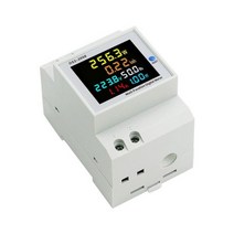 주파수 카운터 D52 2066 6 IN1 Din 레일 AC 모니터 전압 전류 역률 활성 KWH 110V 220V 380V 전기 측정기, CHINA _Built-in CT | 40-300V