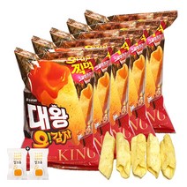 오리온 대왕오감자(65g/소스) x 5봉(+밀크츄 2개포함), 1세트