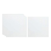 ZHENGLINXIANG 10 시트 인치 PET 빈 스텐실 만들기 시트 빈 Mylar 템플릿 완벽한 크기, 30.5 × 30.5cm, 애완 동물, 7.5 mil