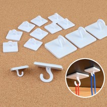 천장 카테고리 상품 안내판 부착 고리 청소도구걸이, 대 4P