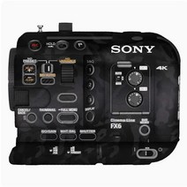 소니 ILME-FX6 FX6 영화 카메라 캠코더 스티커 보호 필름 데칼 스킨 랩 스크래치 방지 커버, 02 B