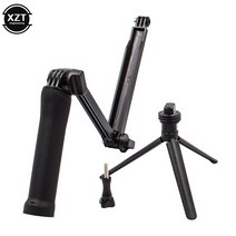 3웨이 그립 방수 Monopod Selfie 스틱 Gopro 영웅 5 6 4 블랙 세션 SJ4000 Xiaomi 이순신 4K 스포츠 카메라, 한개옵션0