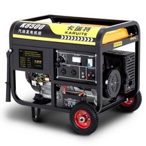 가솔린 용접 캠핑 발전기 전기 무소음 휴대용 비상, 10KW 가솔린 발전기(380V)