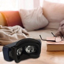 Pimax Vision 8k VR 헤드셋 교체 패드와 호환되는 가죽 페이스 패드 쿠션 폼 보호 커버, 한개옵션1