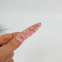 프랑스핀 아트 오로라 삼각 옆머리 5 cm 큐트 미니 헤어 집게핀