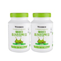 단백질쉐이크 [웨이더] 플러스 단백질 녹차맛(1 020g*2통) 10종 비타민 함유 고단백 영양보충제