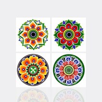 수재샵 비즈 보석십자수 new 단청 시리즈 led 대형 어린이 캔버스 diy 집들이선물, 03.단청3