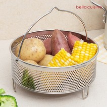 벨라쿠진 20cm 스텐 찜기 채망 멀티 스티머, 단일속성, 단품