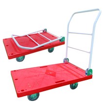 유신카트몰 접이식 대차 핸드카트 손수레 구루마, 1개, 빨강