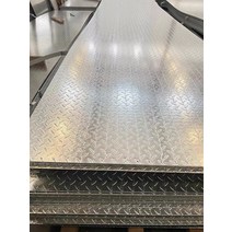 함석판 패턴 강판 철판 가공 맞춤형 강철 아연 도금 양각 판 레이저 절단 미끄럼 방지 계단 트레드, 9. 아연도금 체크판 1260*6000mm 두께 3-1