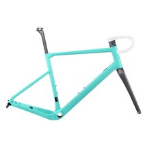 픽시프레임 로드 카본 자전거 프레임 XON 탄소 자갈 GFX 프레임 형 디스크 브레이크 오프로드 자전거 Cyccr, [01] XS, 06 Light Blue_01 XS