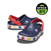 크록스 공식 유아 FL DISNEY MICKEY LIGHTS CLOG T NAVY 22SKCL206800