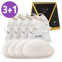 3+1 디오네 천연 마유 유황 비누 저자극 고보습 민감성 티트리잎오일 피부진정+삼베 비누 거품망, 디오네(마유/유황비누) 3개+1개 증정