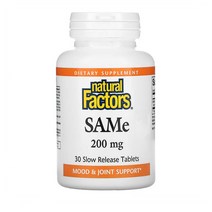 네츄럴 팩터 Same 200 Mg Natural Factors 30정