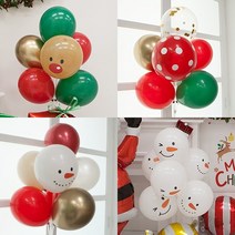 크리스마스 라운드 풍선세트, 1.루돌프스타일