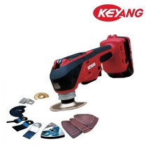 계양 18V 충전 만능커터세트 멀티커터 2.0Ah 배터리 2개, 1개