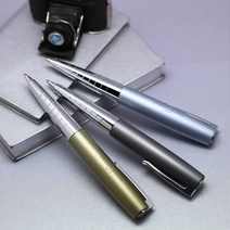 [무료각인+선물포장]룸 메탈릭 볼펜, 올리브/각인있음(배송메시지에 기입)
