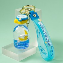 산리오 아크릴 키링 학생 가방 귀욤이 고리, 옵션3 시나모롤, 1개