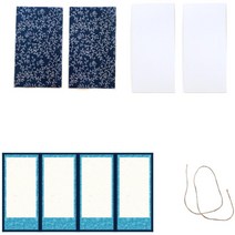 미술 무지 네폭 병풍 만들기 키트 수업용 노인 학교 4개 양로원 시설 센터 평생교육원
