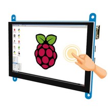 스마트 커브드 게이밍 와이드 휴대용 27인치 컴퓨터 led 모니터 라즈베리 파이 터치 스크린 jrp5015 5 inch hdmi screen display 800480 with, 검은색